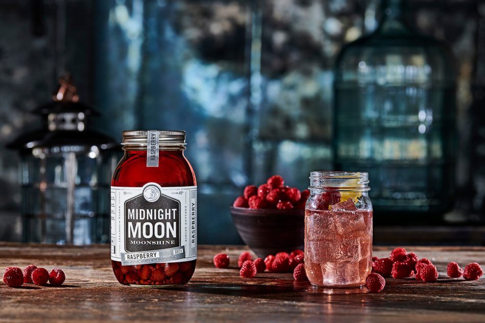 Midnight Moon MIDNIGHT MOON RASPBERRY 45° 750ML